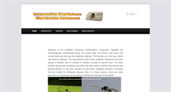 Desktop Screenshot of charipinaedatabase.com